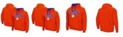 Colosseum Men's Orange Clemson Tigers Big and Tall Arch and Logo 2.0 Pullover Hoodie